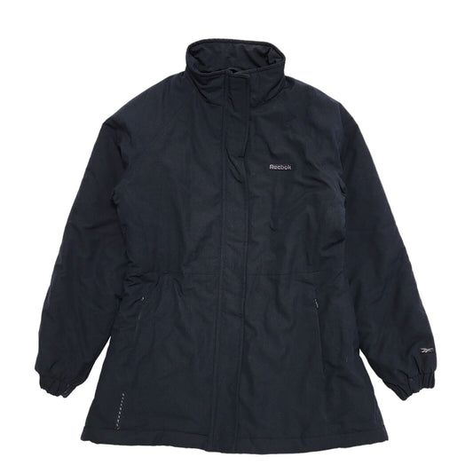 Reebok Navy Blue Long Sleeve Padded Jacket UK Women's 10 H701