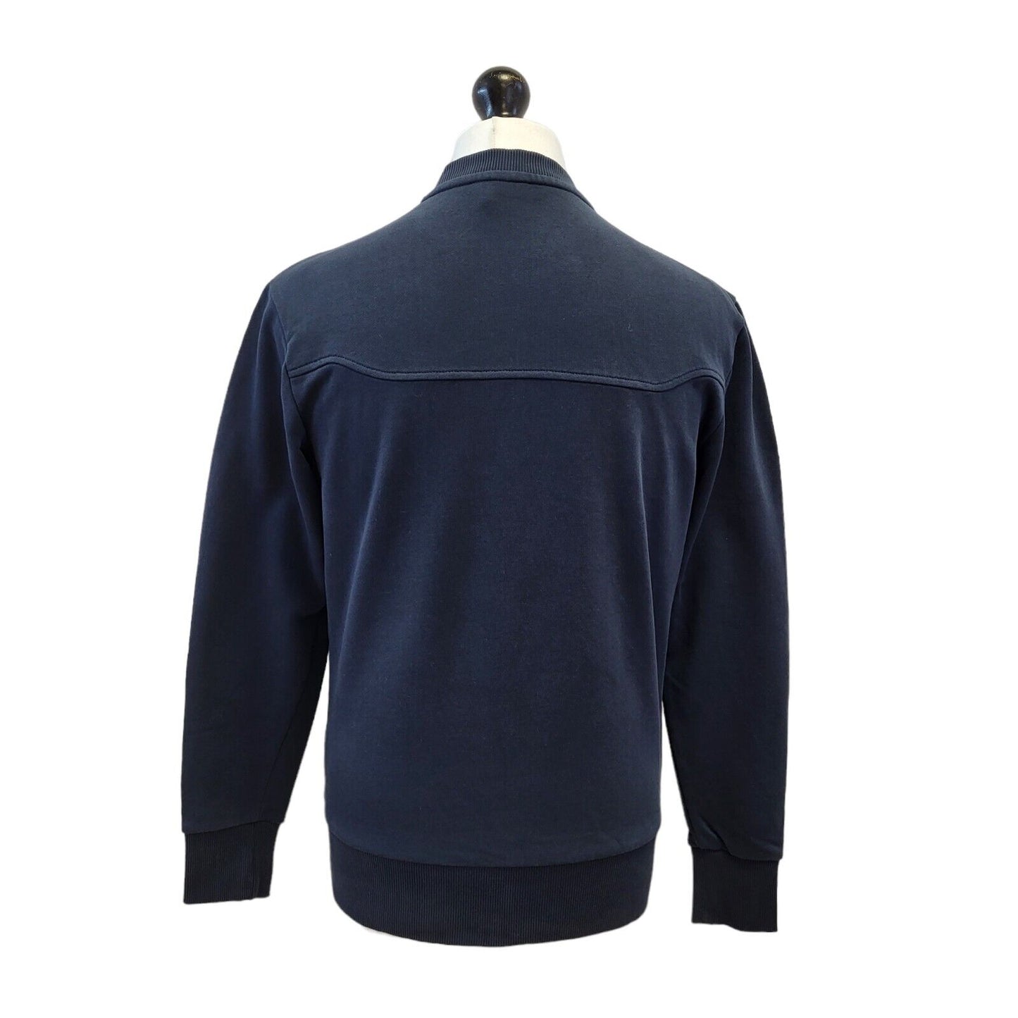 Hugo Boss Sweatshirt Blue Long Sleeve Crew Neck UK S EU 48 G313