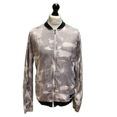 Adidas Grey White Camouflage Sports Track Jacket Men's UK M EU 50 H940