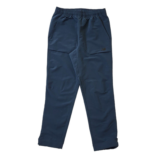 New Balance Blue Tapered Leg Tracksuit Bottoms UK Men's S W30 L28 G174