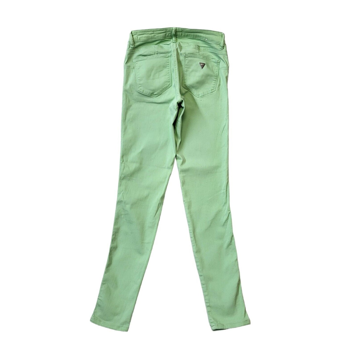 Guess Light Green Skinny Denim Jeans UK Women's 6 W24 L30 G212