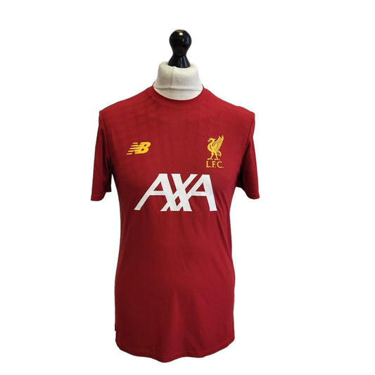 New Balance Red Liverpool 2109 Home Kit Football Shirt UK Men's S eu 46 F293