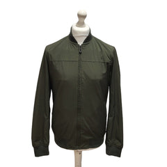 Ted Baker Green Zipped Bomber Jacket Uk Men's Small BB292