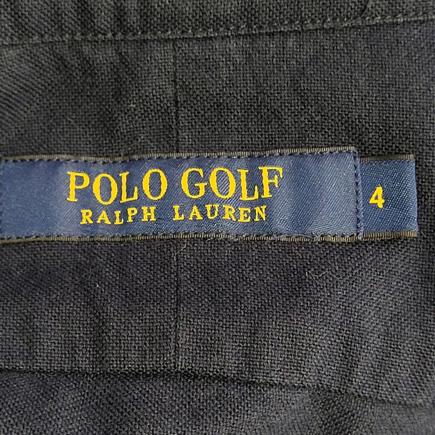 Ralph Lauren Golf Dark Blue Long Sleeve Shirt UK Women's 2XS 4 H704