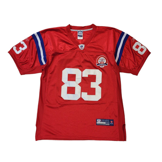 Reebok NFL Red No 88 Welker Football Shirt Uk Men's XL G722