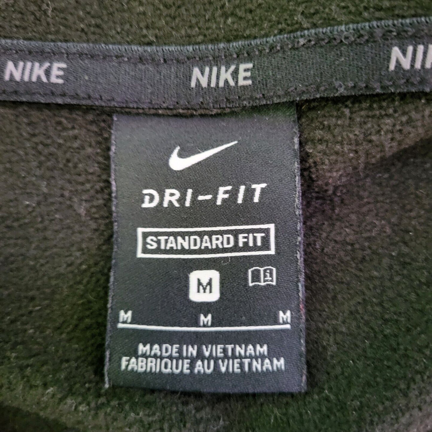 Nike Dri-Fit Green L/Sleeve Hooded Tracksuit Top Men's  UK M EU 50 H974