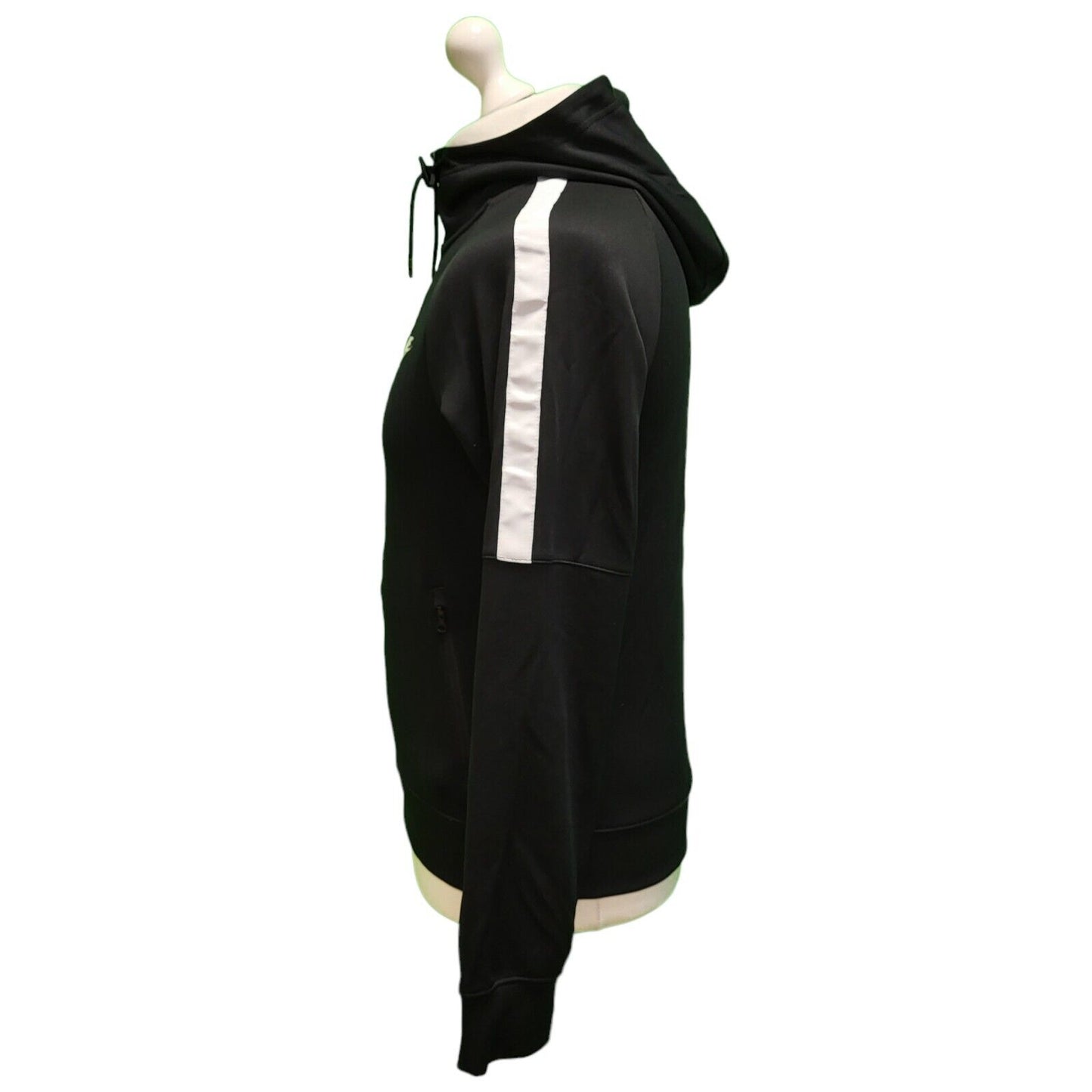 Nike Black Long Sleeve Zip Casual Sweatshirt Hoodie Men's UK S EU 48 H589