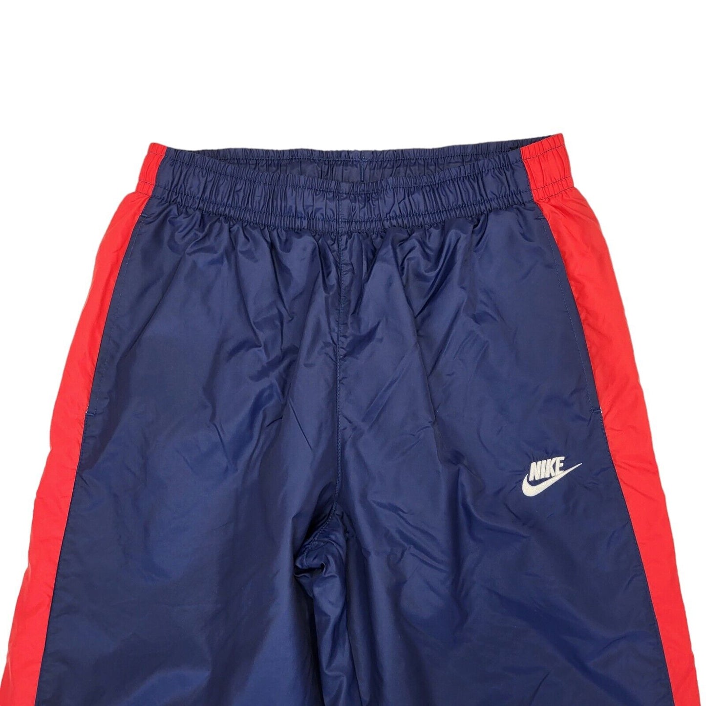 Nike Blue Red Tapered Jogger Tracksuit Bottoms Uk Men's S W30 L30 G535