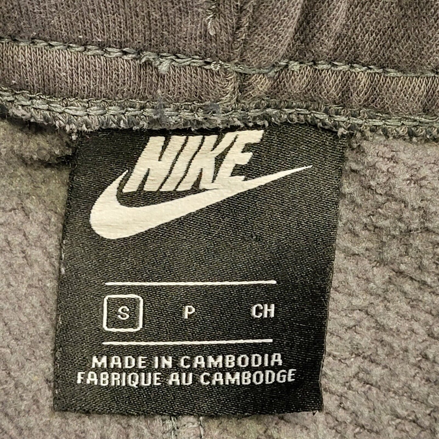 Nike Grey Cuffed Skinny Fit Tracksuit Jogger Bottoms Men's UK S W30 L32 H196