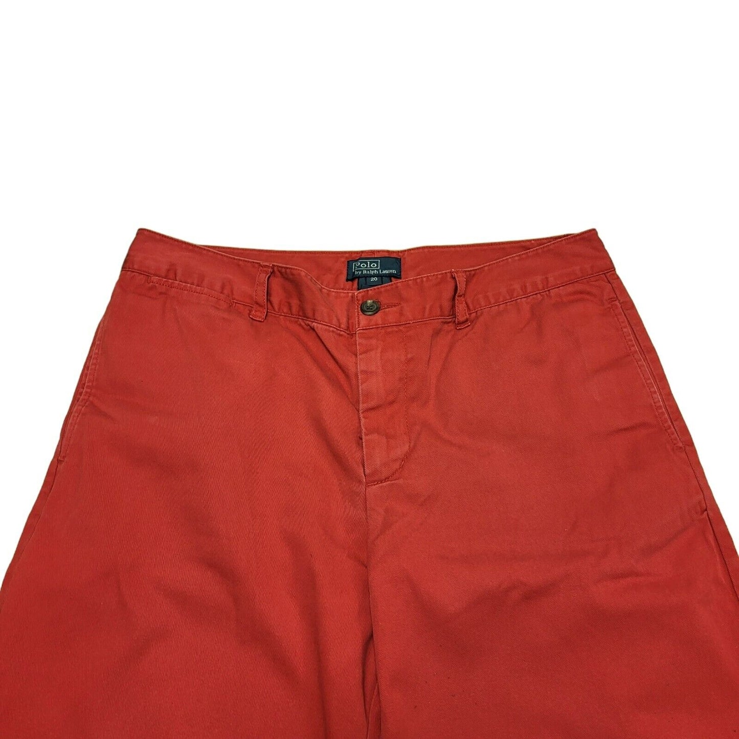 Polo Ralph Lauren Red Straight Dress Trousers UK Women's 10 M W28 L34 H764