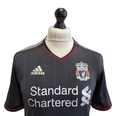 Adidas Black Liverpool 2011 3Rd Kit Football Shirt UK Men's S eu 46 F294