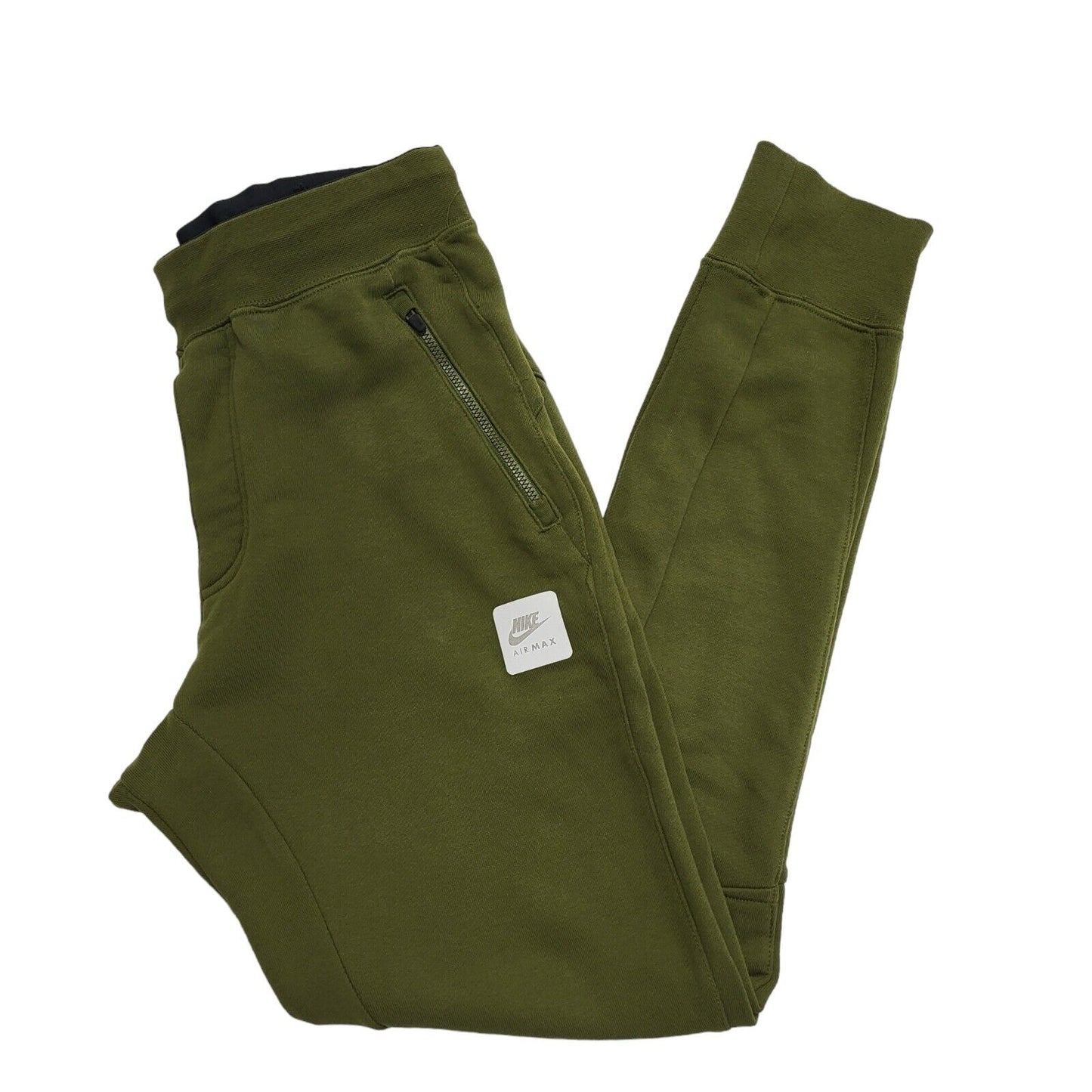 Nike Green Drawstring Tapered Jogging Bottoms Men's uk S W30 L31 H537