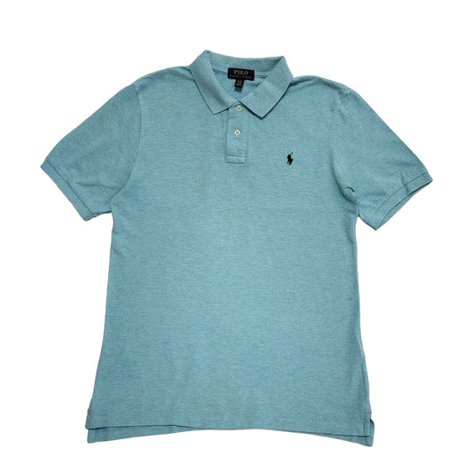 Polo Ralph Lauren Blue Short Sleeve Cotton Polo Boys T-Shirt UK XL 18-20 H372