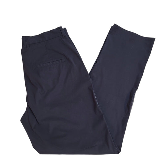 DKNY Navy Blue Straight Leg Dress Trousers Uk Men's Size M W32 L30 Bnwt EE278