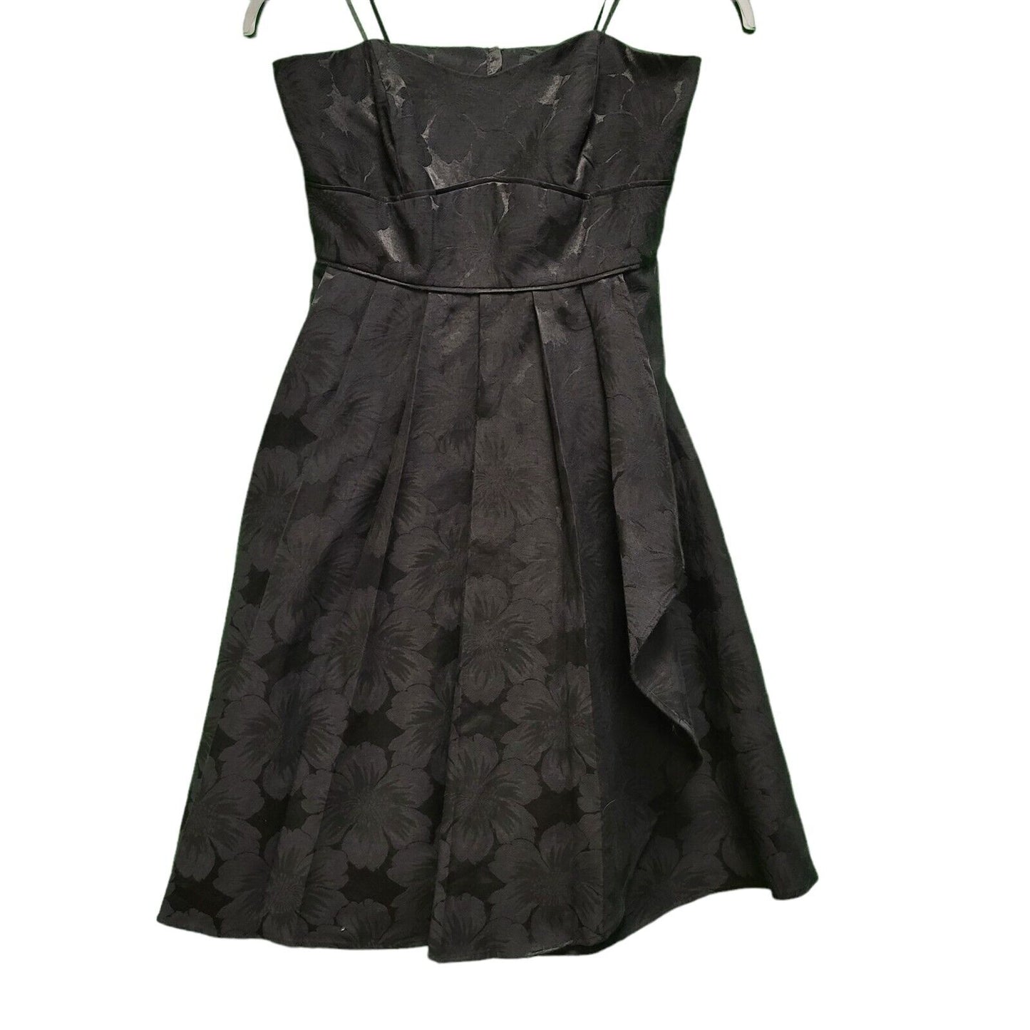 Next Black Sleeveless Corset Fit & Flare Dress Women's UK L 12 BNWT H951