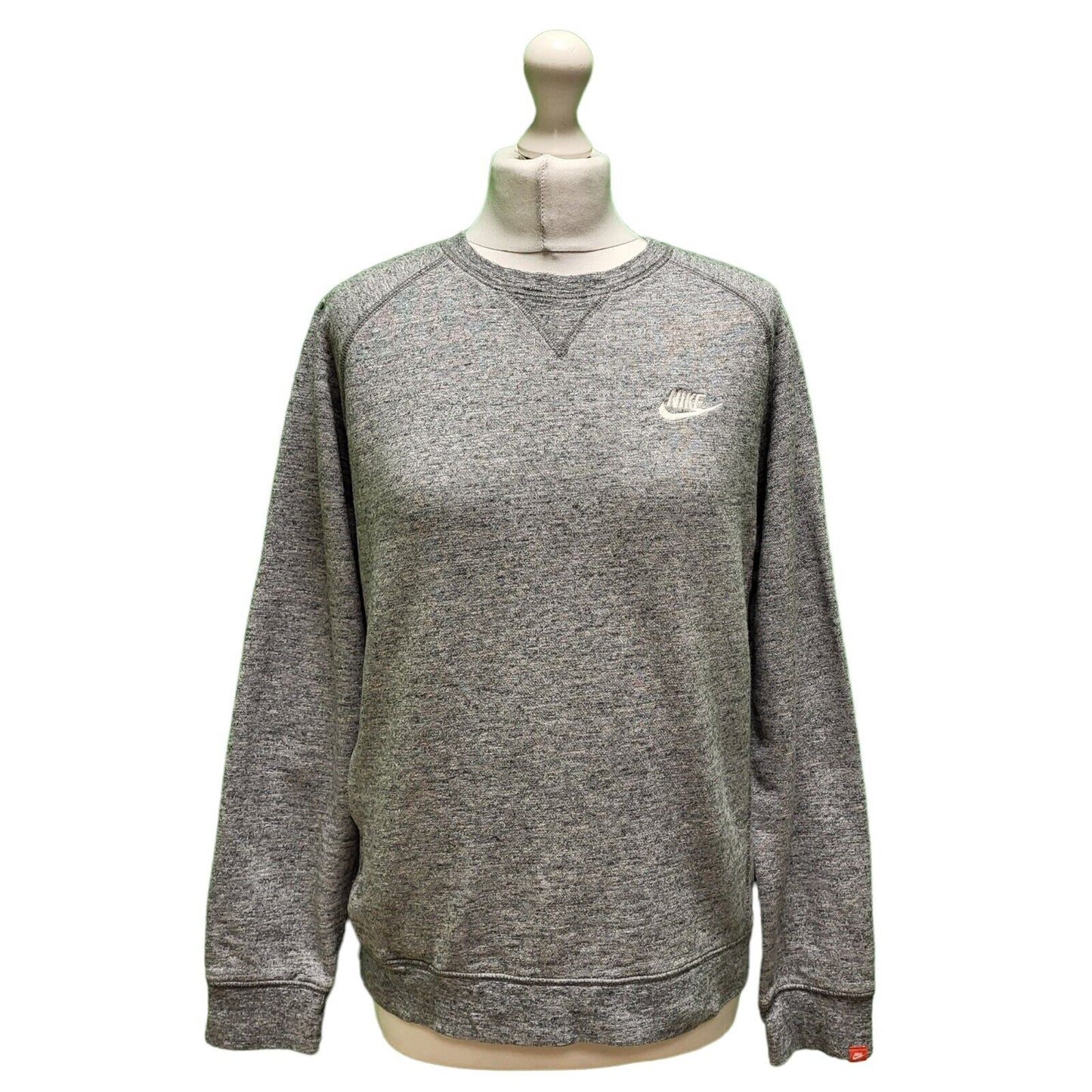 Nike Grey Round Neck Sweatshirt Women's uk M 10 eu 38 H333