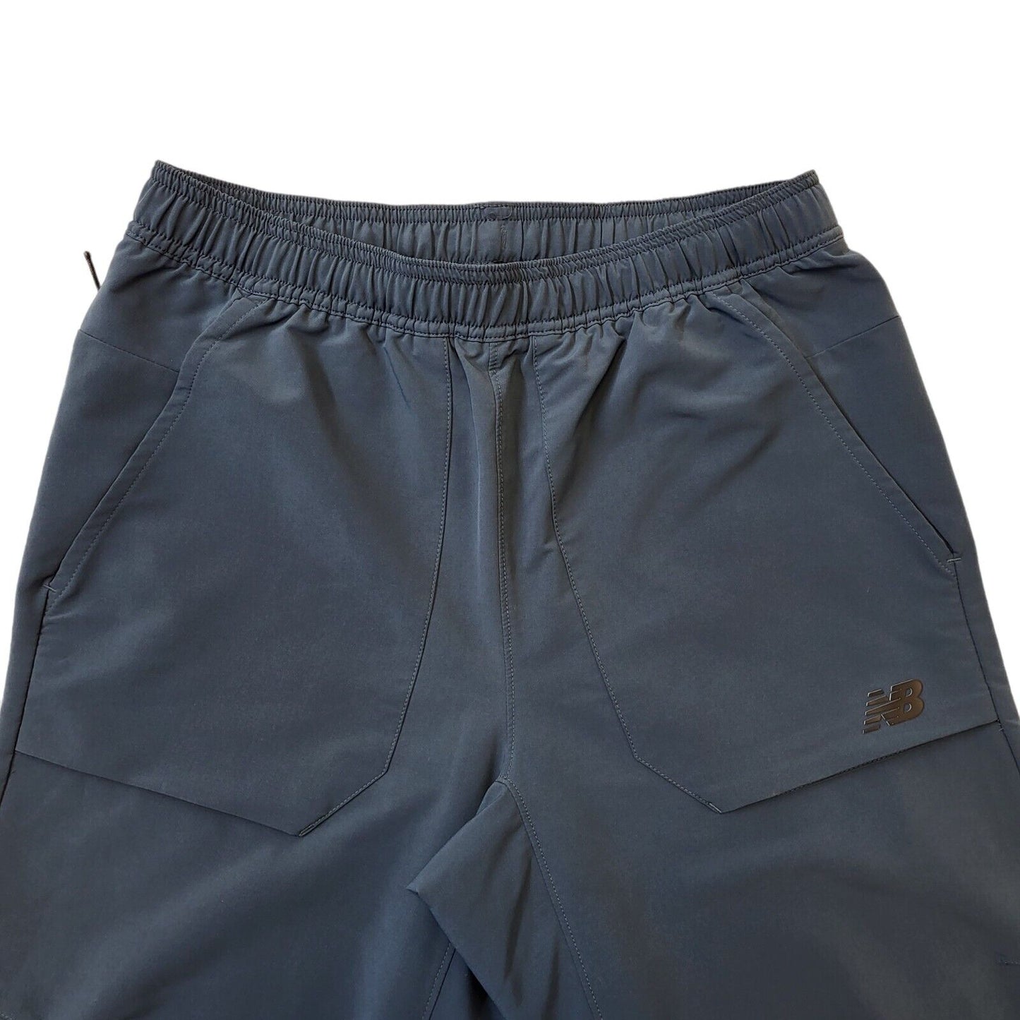 New Balance Blue Tapered Leg Tracksuit Bottoms UK Men's S W30 L28 G174