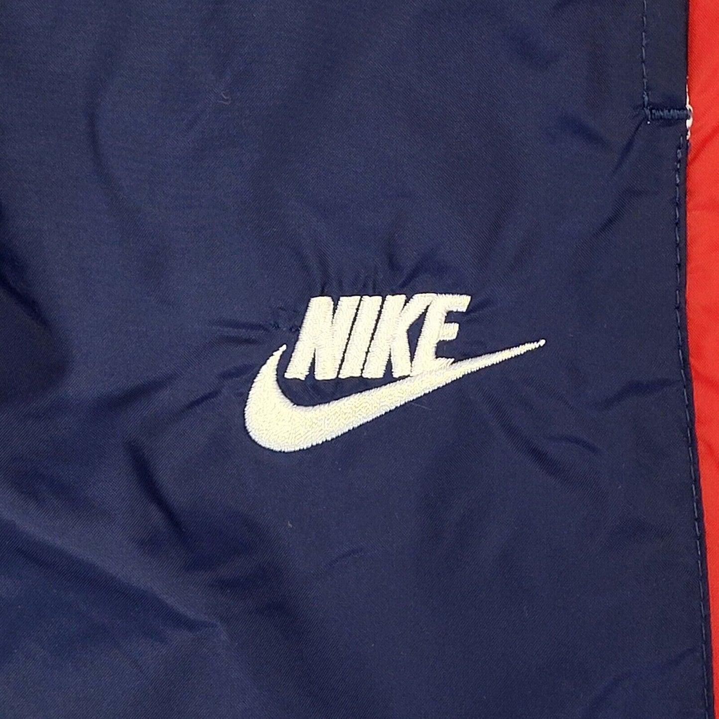 Nike Blue Red Tapered Jogger Tracksuit Bottoms Uk Men's S W30 L30 G535