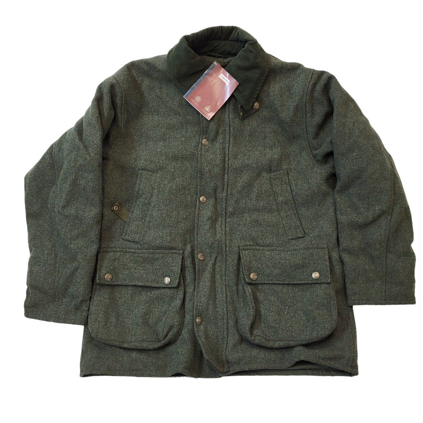 Hunter Green Wool Country Gent Jacket Uk Men's 2XL Bnwt G715