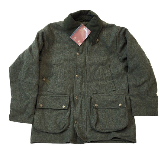 Hunter Green Wool Country Gent Jacket Uk Men's 2XL Bnwt G715