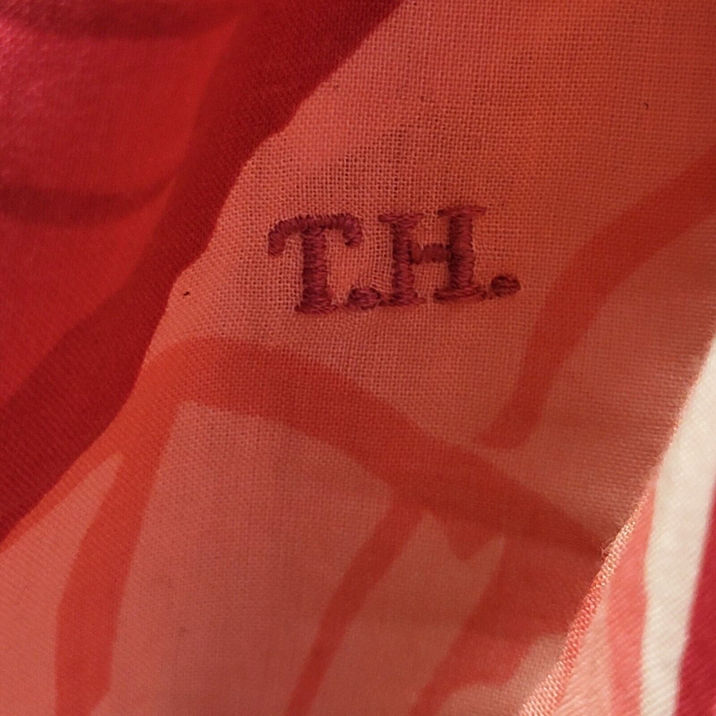 Tommy Hilfiger Pink Floral Long Sleeve Shirt Uk Women's Large BB378