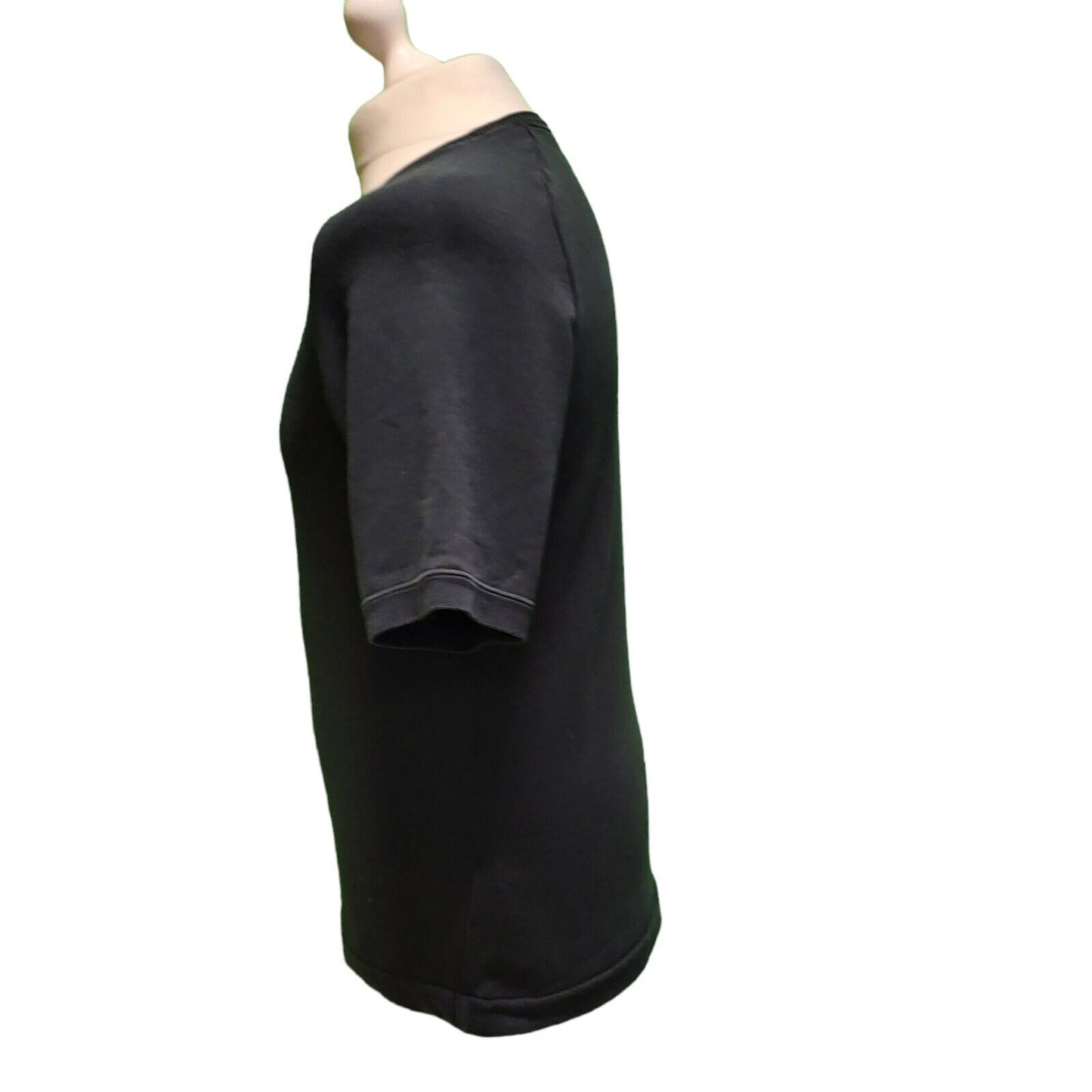 Nike Black Crew Neck Short Sleeve Sweatshirt uk Men's Small H740