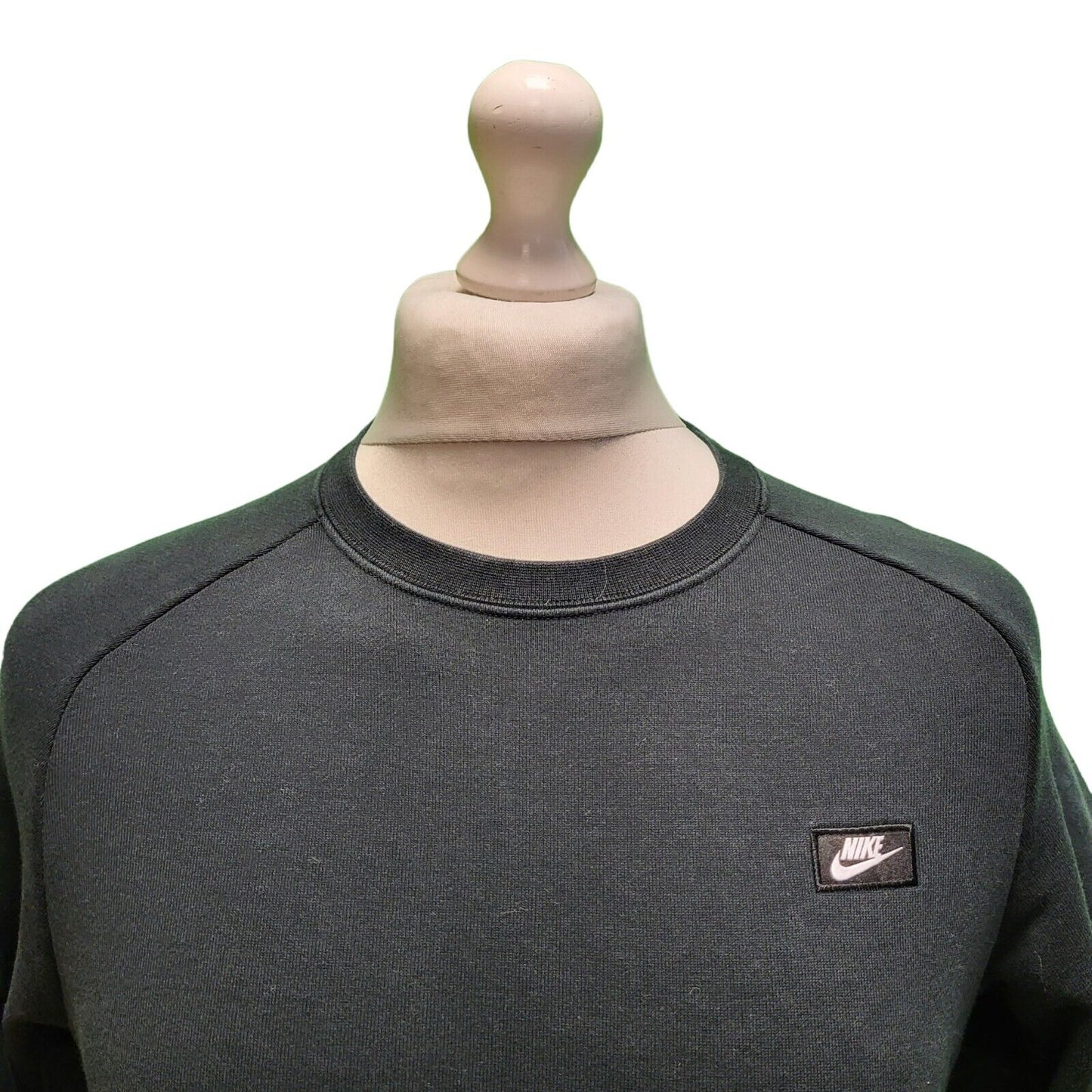 Nike Black Crew Neck Short Sleeve Sweatshirt uk Men's Small H740