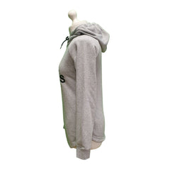Adidas Grey Drawstring Sweatshirt Hoodie Women's UK XS 4-6 EU 34 H945
