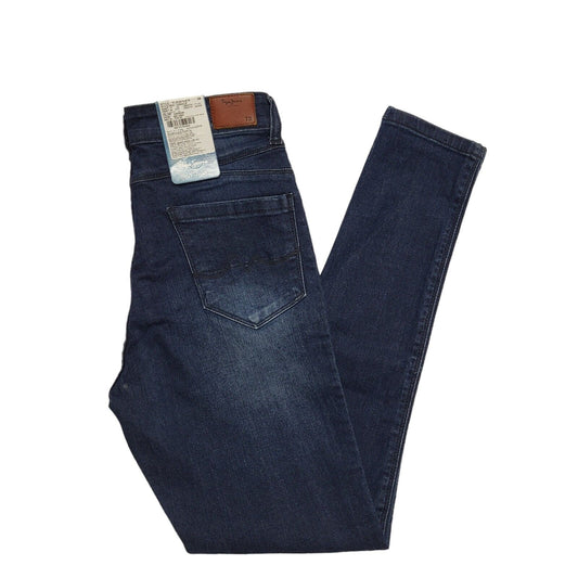 Pepe Jeans Dark Blue Skinny Stretch Denim Jeans Women's uk S W26 L29 H664