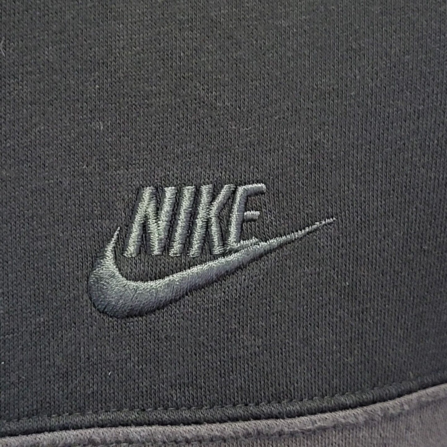 Nike Black Grey Zipped Sports Tracksuit Top Uk Men's Extra Small G454