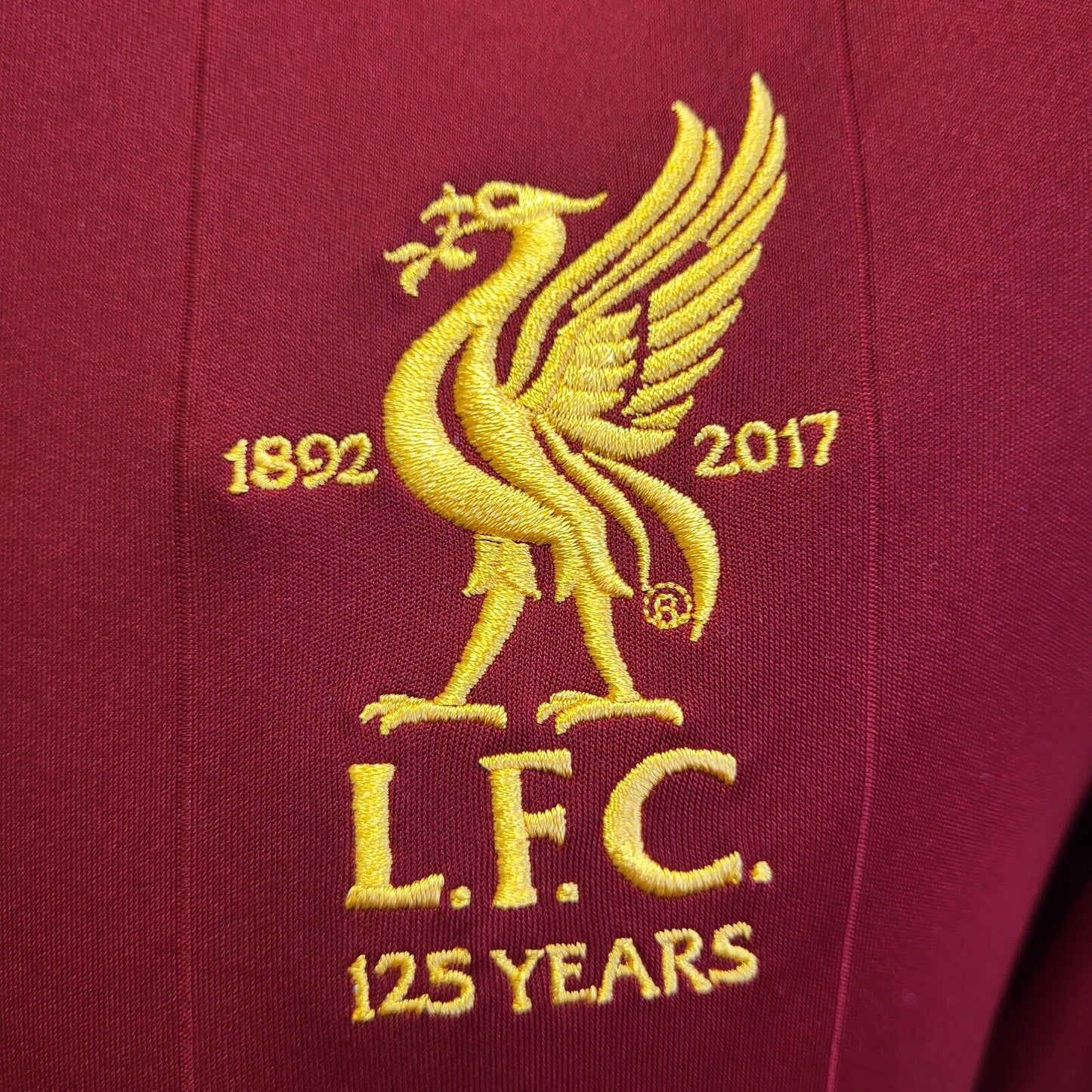 New Balance 125 Yrs 2017 Liverpool Red Home Football Shirt UK Men's S Bnwt F277