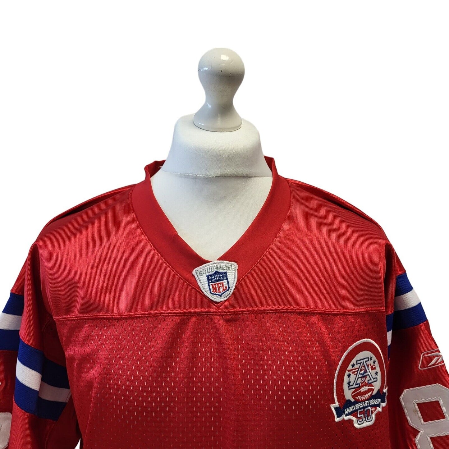 Reebok NFL Red No 88 Welker Football Shirt Uk Men's XL G722